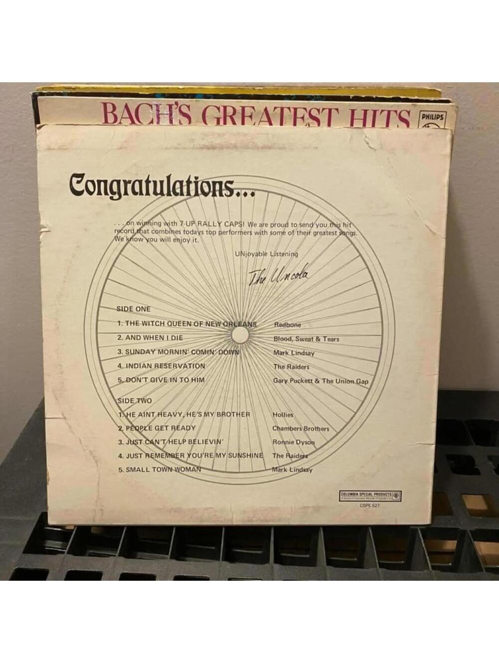 All for Ur 33rpm Vinyl LP Vg+ AJ5 - Picture 2 of 2